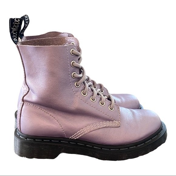 ๐ Dr. Martens 1460 Pascal Virginia Purple Combat Boots ๐ - Picture 11 of 16